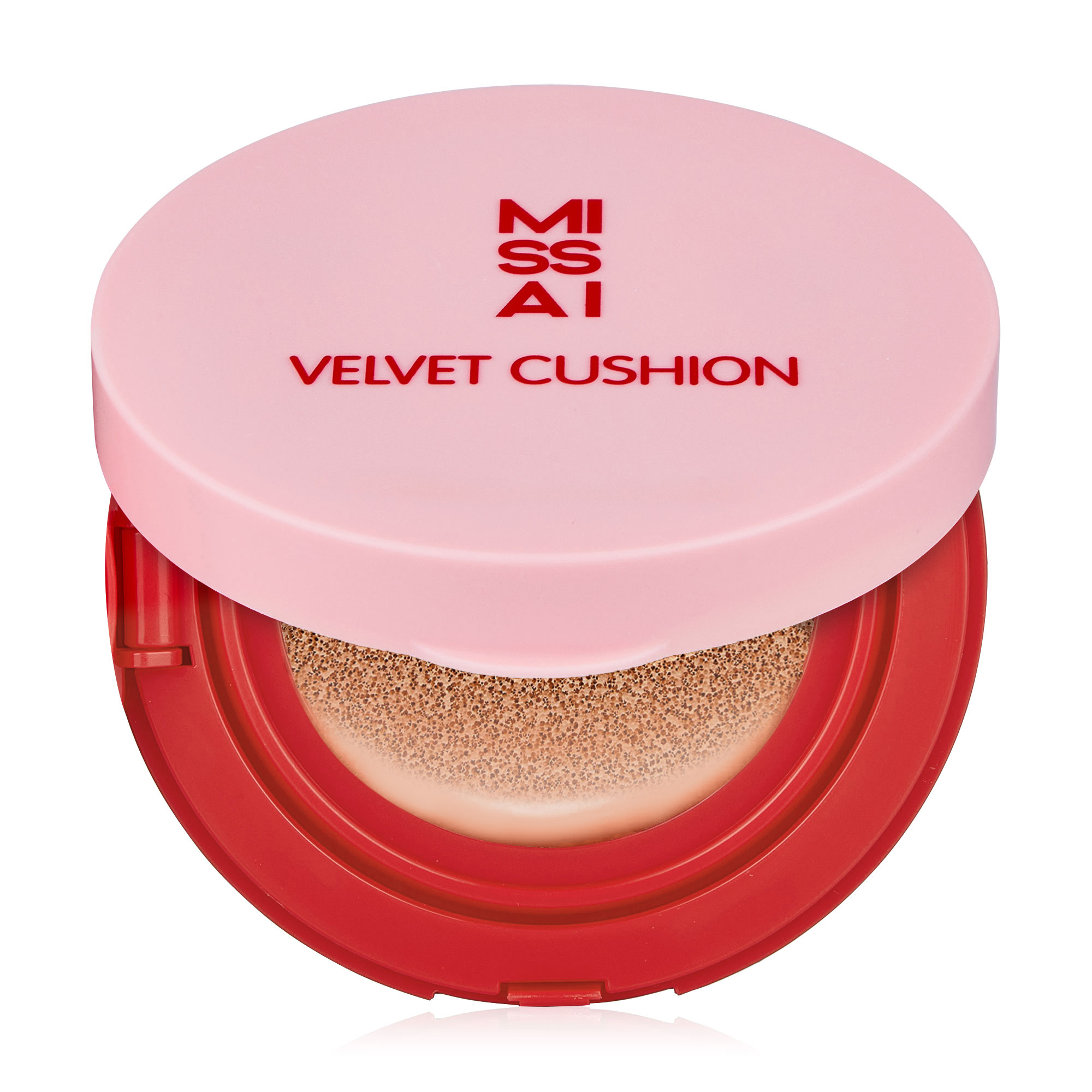 Тональний кушон для обличчя Missai Velvet Сushion SPF 50+ PA ++++, тон 02, 13 г